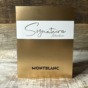Montblanc Signature Absolute EDP 2ml / 0.06oz Spray Sample